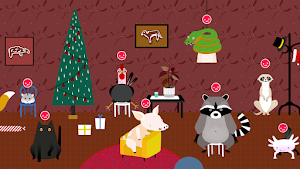 Pets under the Christmas Tree Screenshot 0