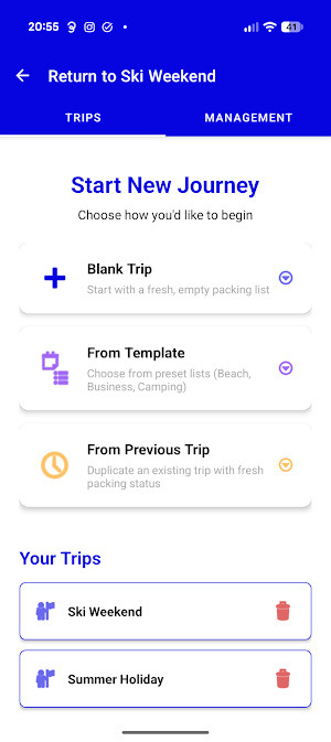 PackerTracker: Packing List Screenshot 3
