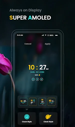 Always On Display-SUPER AMOLED Screenshot 2