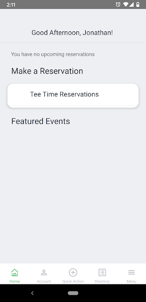East Hampton Golf Club Screenshot 1