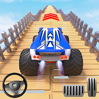 Mountain Climb Stunt : Mega Ramp Car Racing Games