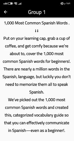 .English Spanish dictionary Screenshot 1