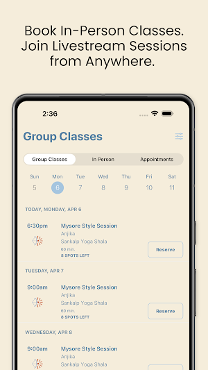 Sankalp Yoga Shala Screenshot 2