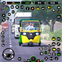 Tuk Tuk Auto Rickshaw 3d