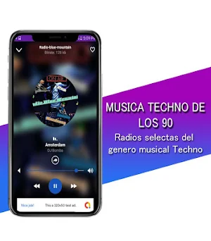 Music Techno delos 90 - Free Techno Music Screenshot 1
