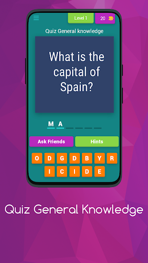 Quiz General Knowledge Screenshot 0