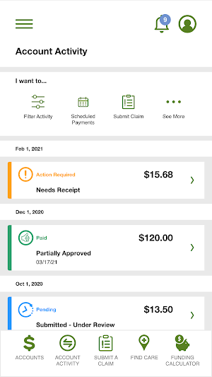 E Benefits Mobile Screenshot 0
