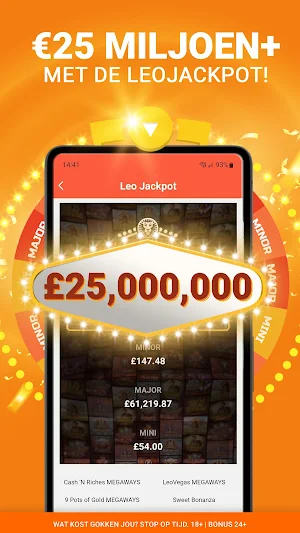 LeoVegas NL Casino & Sport Screenshot 3