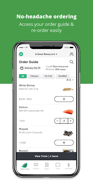 Evergreen Food Service Screenshot 0
