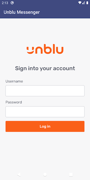 Unblu Messenger Screenshot 0