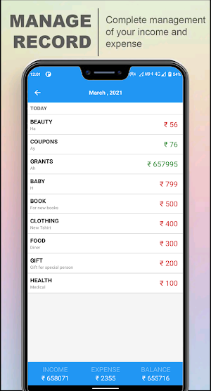 Money Manager Expense & Income Screenshot 2