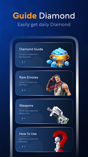 Get Diamonds FFF FF Tools Tips Screenshot 0