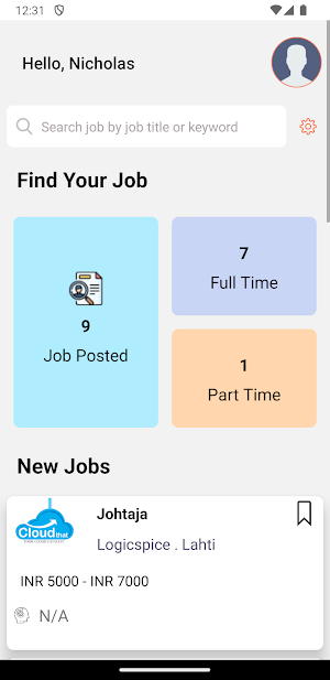 Medicojob Jobseeker Screenshot 1