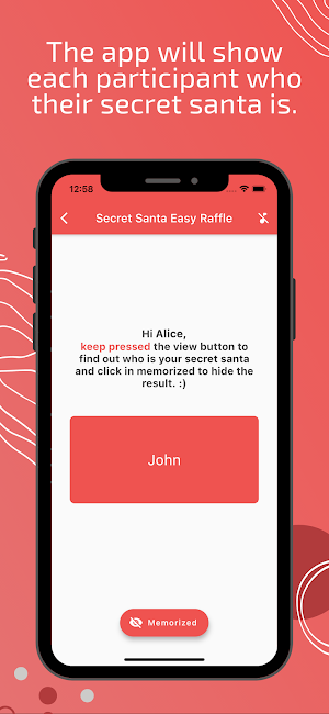 Secret Santa - Easy Raffle Screenshot 2