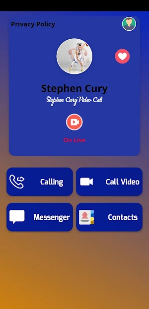 Stephen Curry Fake Call Screenshot 0