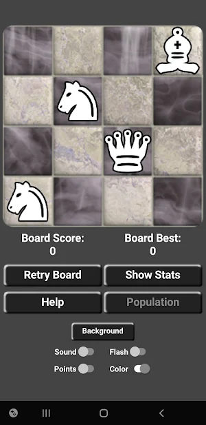 4 Piece Mini Chess Puzzles Screenshot 1