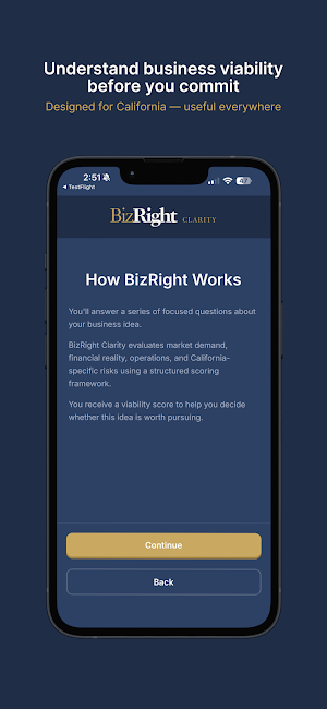 BizRight Clarity Screenshot 0