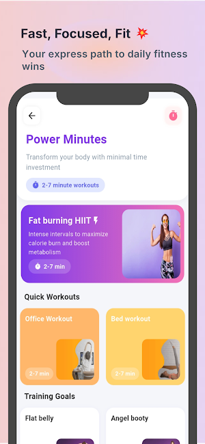 BlackPeak Women's Fitness Screenshot 3