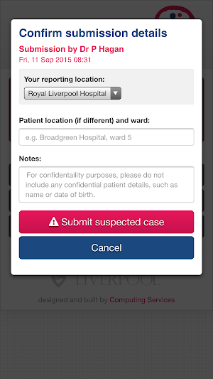 DexEnceph Case Reporter Screenshot 1