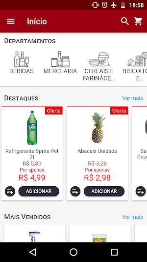 Martins Entrega - Supermercado Screenshot 0