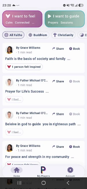 Prayible Screenshot 1
