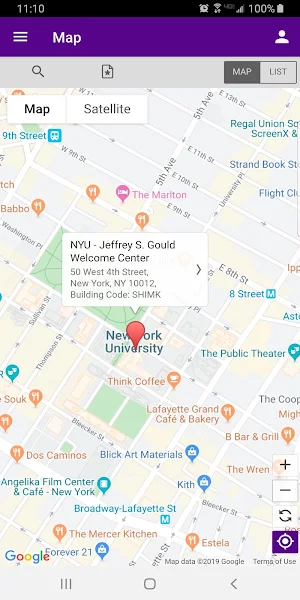 NYU Mobile Screenshot 2