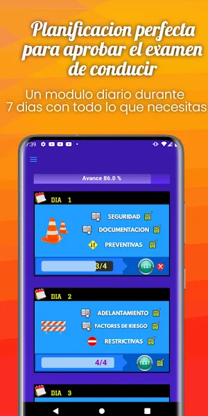 Curso Examen de Conducir Screenshot 1