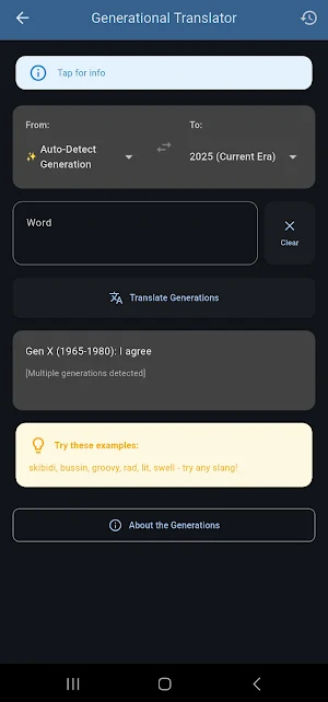 Gen Translator Screenshot 2