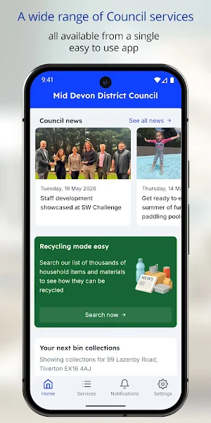 Mid Devon District Council Screenshot 0