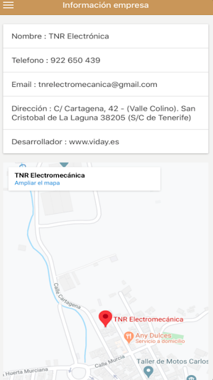 TNR Electromecánica Screenshot 2