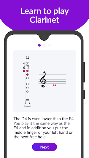 tonestro for Clarinet - practice rhythm & pitch Screenshot 3