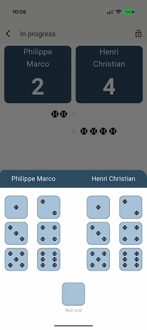 Petanque Score Keeper Screenshot 2