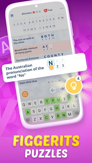 Crostic Guru - Guess The Words Screenshot 1