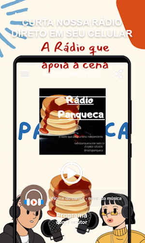 Rádio Panqueca Screenshot 1