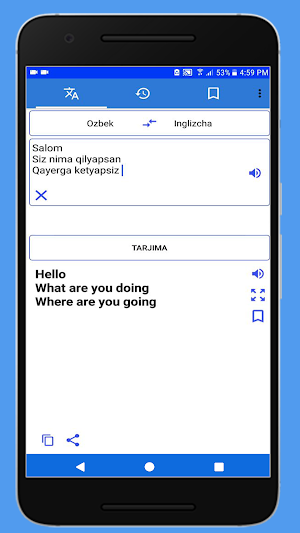 O'Zbekcha Inglizcha Tarjimon Screenshot 1