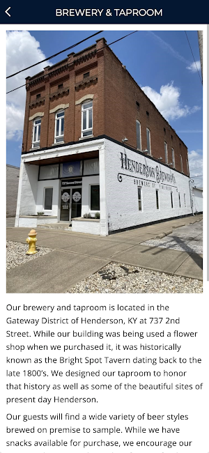 Henderson Brewing Company Screenshot 3