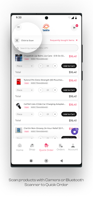 Tampa Wholesale B2B Screenshot 1