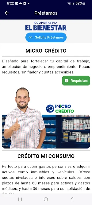 Cooperativa El Bienestar Screenshot 3