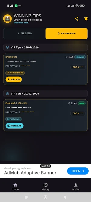 Winning Tips : Sports Predict. Screenshot 2