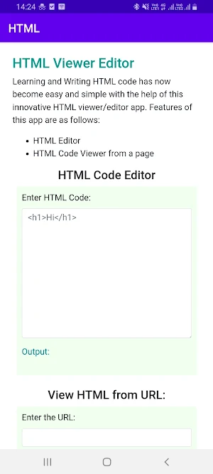 HTML Viewer & Editor Screenshot 0