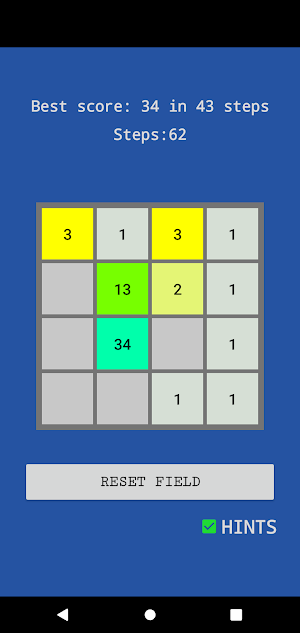 Fibonacci Puzzle Game Screenshot 2