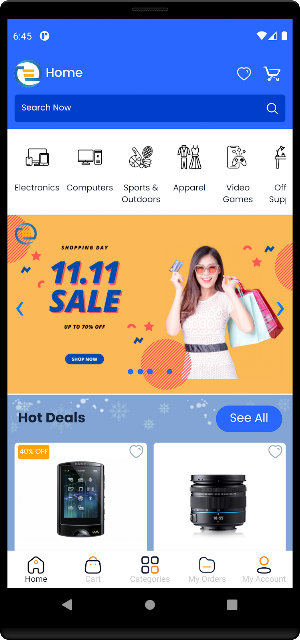 CS-Cart Customer App Screenshot 2