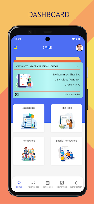 SMILE Faculty Screenshot 1