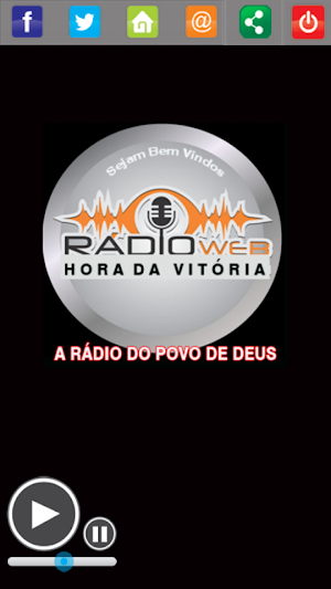 Web Rádio A Hora da Vitória Fm Screenshot 0