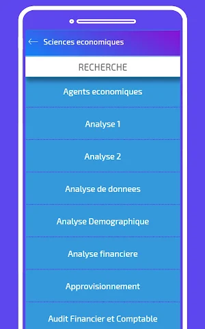 Sciences economiques Screenshot 0