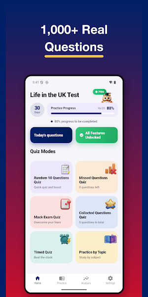 Life in the UK Test 2026 Screenshot 0