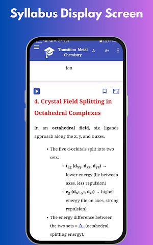 Transition Metal Chemistry Screenshot 3
