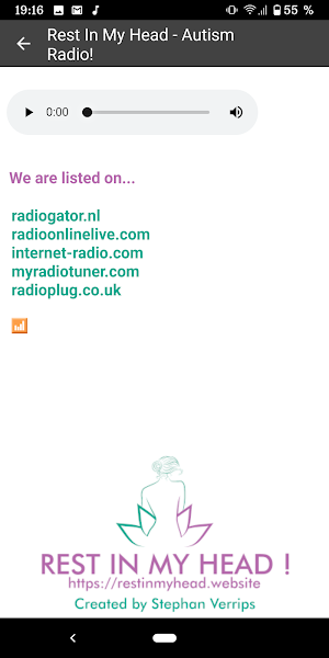 Rest In My Head - Autism Radio Screenshot 3