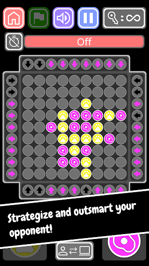 Push To The Center - Connect 5 Screenshot 2