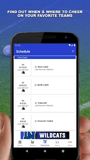 Lake Norman Wildcats Screenshot 1
